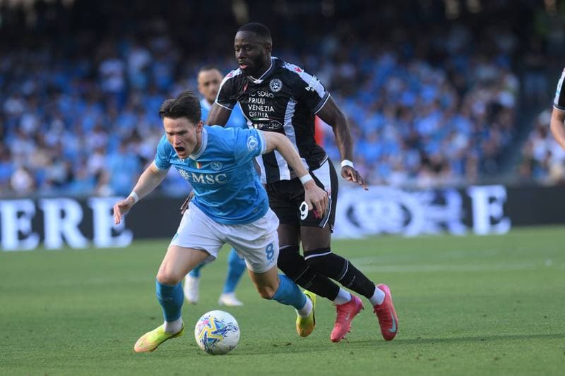Football. Serie A. Napoli - Udinese. 24.05.2026
