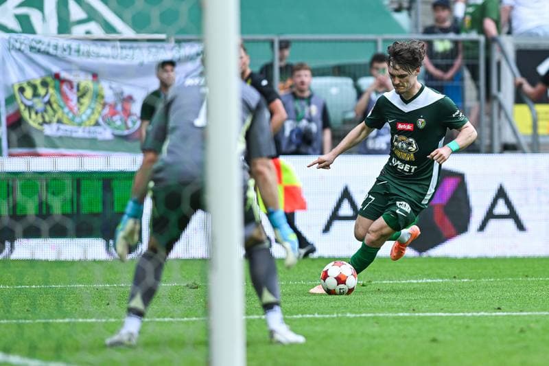 Football. Betclic 1 Liga. Slask Wroclaw - Pogon Grodzisk Mazowiecki. 24.05.2026