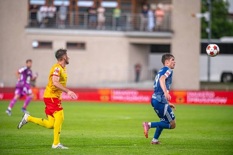 Football. Betclic 1. Liga. Znicz Pruszkow - Ruch Chorzow. 24.05.2026