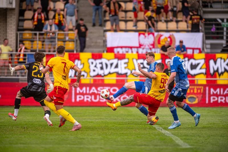 Football. Betclic 1. Liga. Znicz Pruszkow - Ruch Chorzow. 24.05.2026