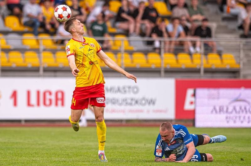 Football. Betclic 1. Liga. Znicz Pruszkow - Ruch Chorzow. 24.05.2026