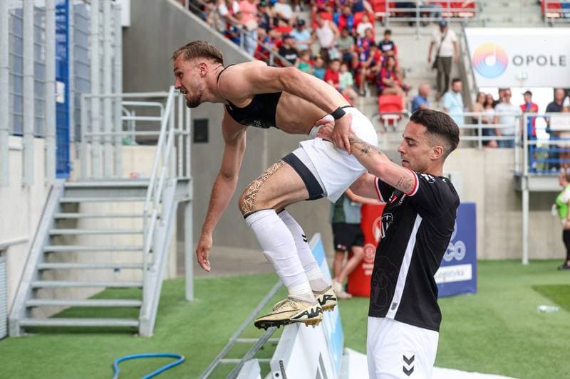 Football. Betclic I liga. Odra Opole - Polonia Warszawa. 24.05.2026