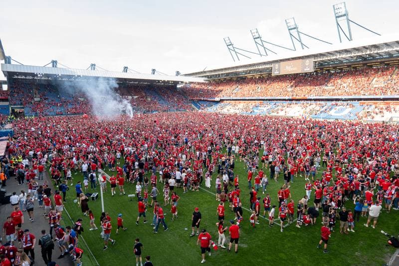 Football. Betclic 1. Liga. Wisla Krakow - Pogon Siedlce. 24.05.2026