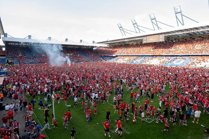 Football. Betclic 1. Liga. Wisla Krakow - Pogon Siedlce. 24.05.2026