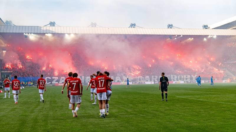 Football. Betclic 1. Liga. Wisla Krakow - Pogon Siedlce. 24.05.2026