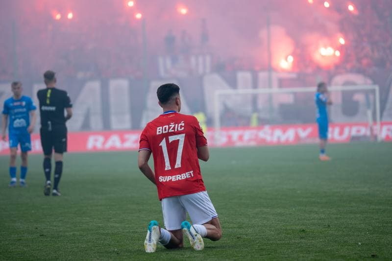 Football. Betclic 1. Liga. Wisla Krakow - Pogon Siedlce. 24.05.2026