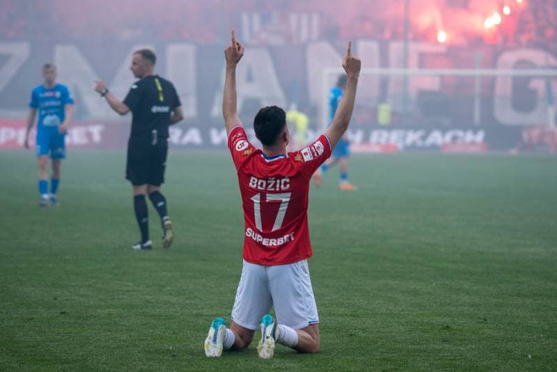 Football. Betclic 1. Liga. Wisla Krakow - Pogon Siedlce. 24.05.2026