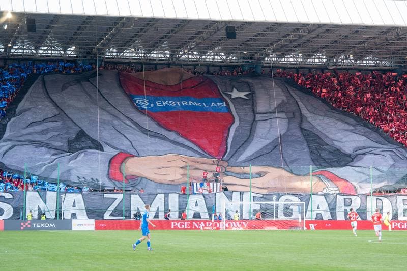 Football. Betclic 1. Liga. Wisla Krakow - Pogon Siedlce. 24.05.2026