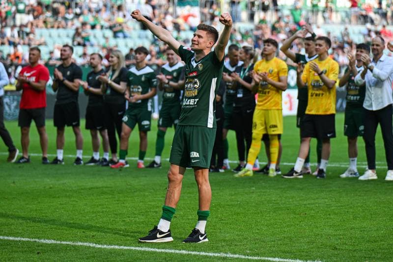 Football. Betclic 1 Liga. Slask Wroclaw - Pogon Grodzisk Mazowiecki. 24.05.2026