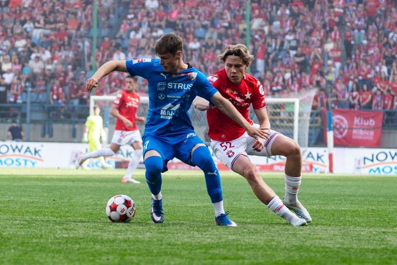 Football. Betclic 1. Liga. Wisla Krakow - Pogon Siedlce. 24.05.2026