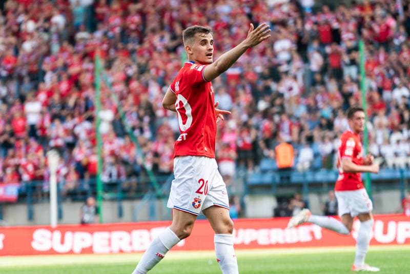 Football. Betclic 1. Liga. Wisla Krakow - Pogon Siedlce. 24.05.2026