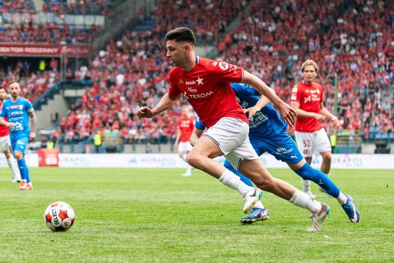 Football. Betclic 1. Liga. Wisla Krakow - Pogon Siedlce. 24.05.2026