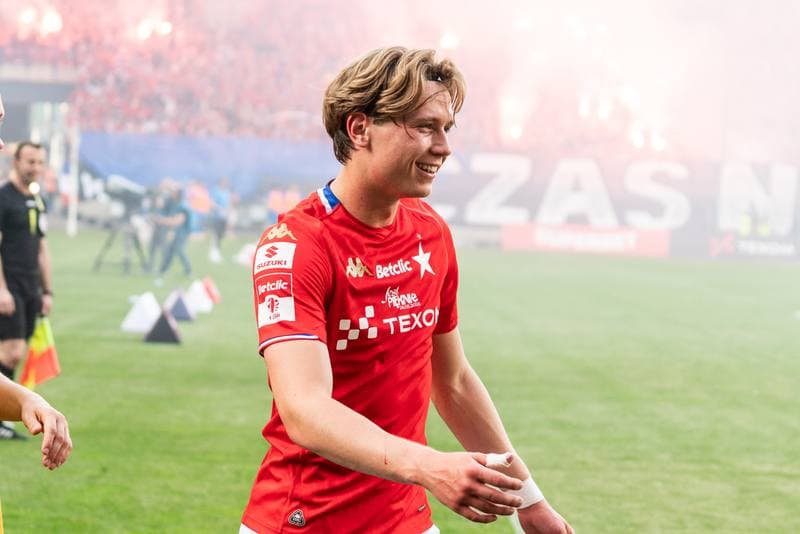 Football. Betclic 1. Liga. Wisla Krakow - Pogon Siedlce. 24.05.2026