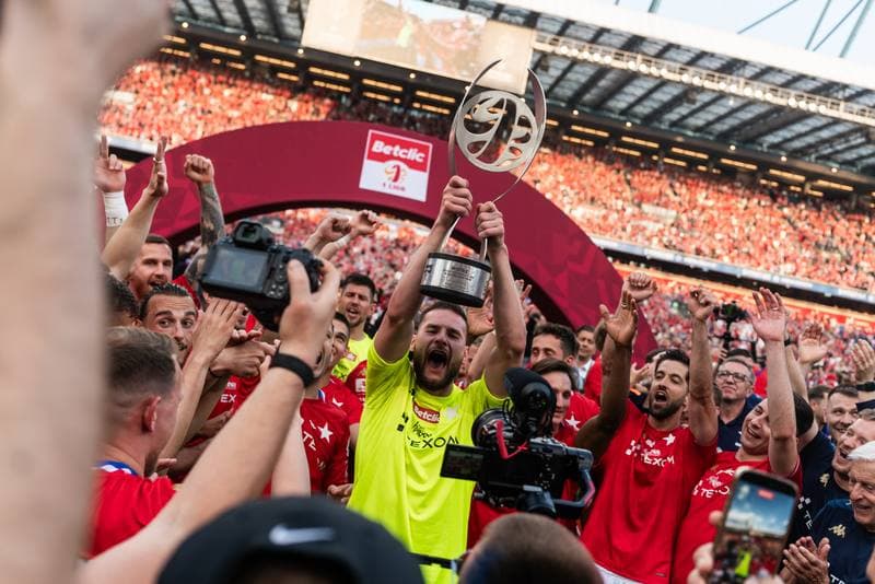 Football. Betclic 1. Liga. Wisla Krakow - Pogon Siedlce. 24.05.2026