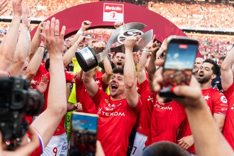 Football. Betclic 1. Liga. Wisla Krakow - Pogon Siedlce. 24.05.2026