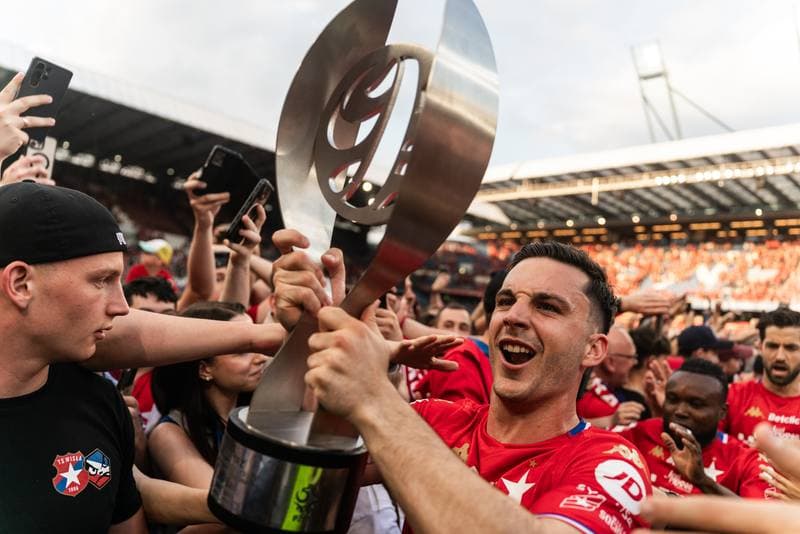 Football. Betclic 1. Liga. Wisla Krakow - Pogon Siedlce. 24.05.2026