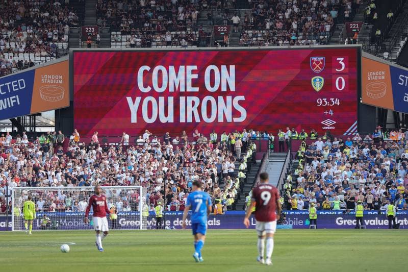 Football. Premier League. West Ham United - Leeds United. 24.05.2026