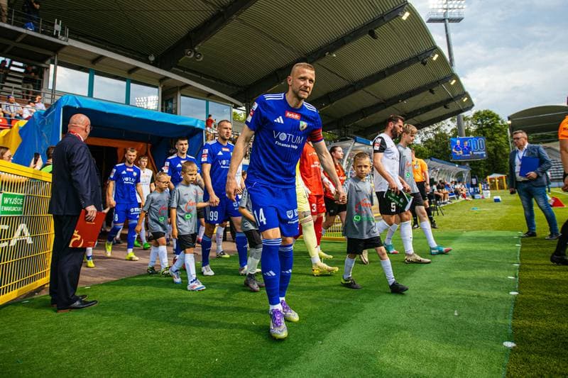Football. Betclic 1 Liga. Miedz Legnica - Puszcza Niepolomice. 24.05.2026