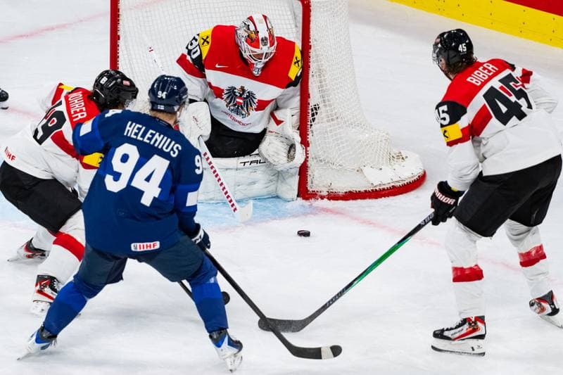 Ice Hockey. IIHF Ice Hockey World Championship. Finland - Austria. 24.05.2026