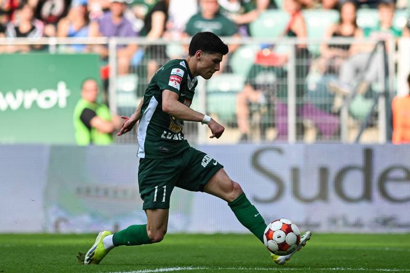 Football. Betclic 1 Liga. Slask Wroclaw - Pogon Grodzisk Mazowiecki. 24.05.2026