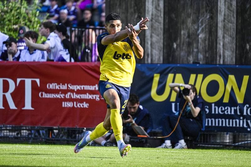 Football. Jupiler Pro League. Royale Union Saint-Gilloise - RSC Anderlecht. 24.05.2026