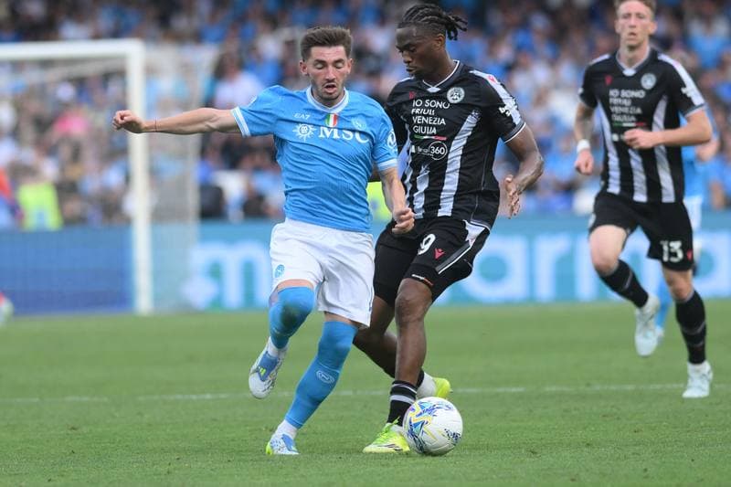Football. Serie A. Napoli - Udinese. 24.05.2026