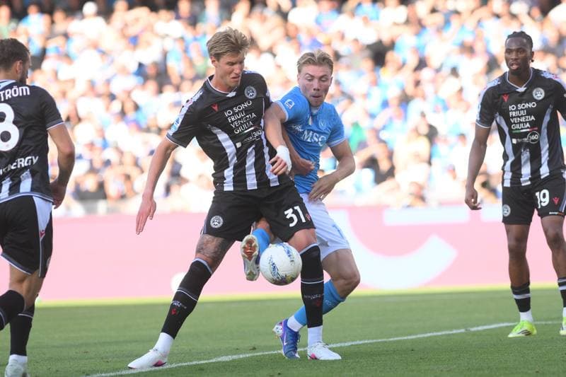 Football. Serie A. Napoli - Udinese. 24.05.2026