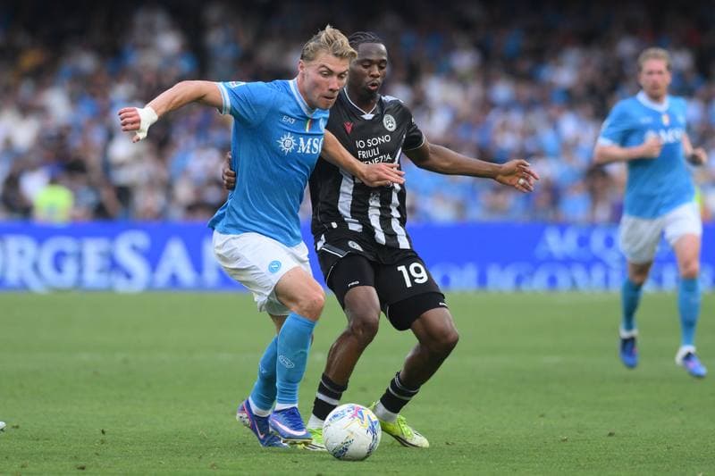 Football. Serie A. Napoli - Udinese. 24.05.2026