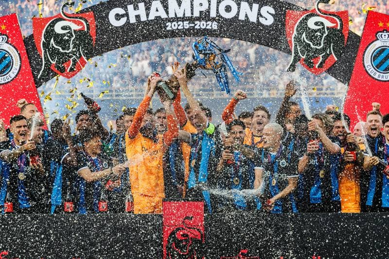 Football. Jupiler Pro League. Club Brugge - KAA Gent. 24.05.2026