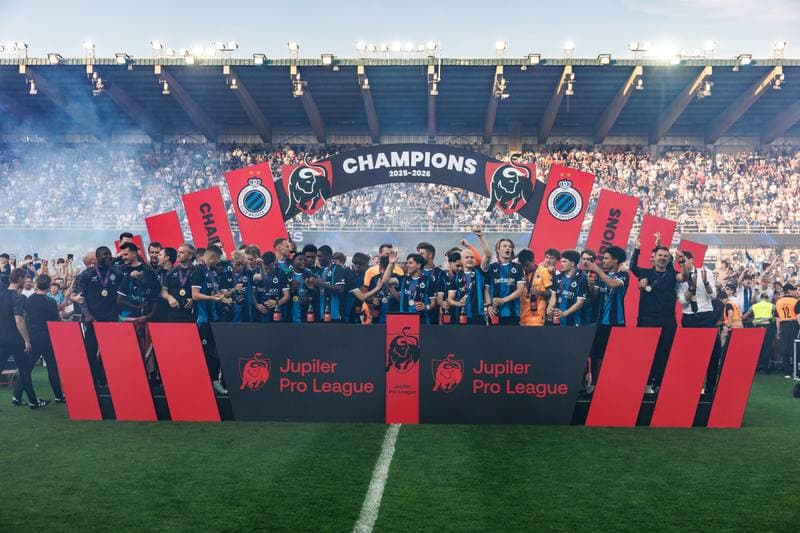 Football. Jupiler Pro League. Club Brugge - KAA Gent. 24.05.2026