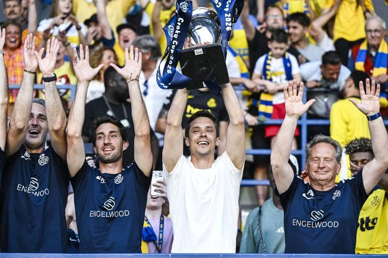 Football. Jupiler Pro League. Royale Union Saint-Gilloise - RSC Anderlecht. 24.05.2026