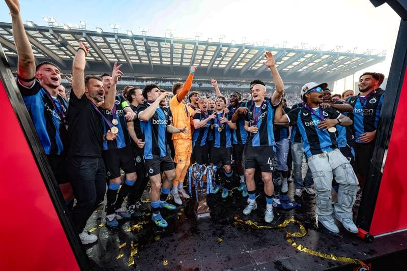 Football. Jupiler Pro League. Club Brugge - KAA Gent. 24.05.2026