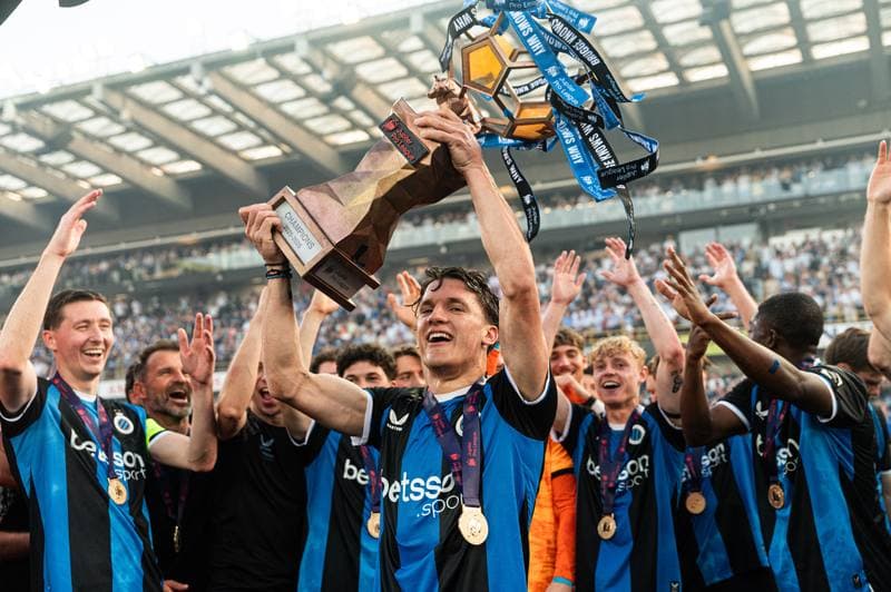 Football. Jupiler Pro League. Club Brugge - KAA Gent. 24.05.2026