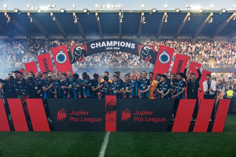 Football. Jupiler Pro League. Club Brugge - KAA Gent. 24.05.2026