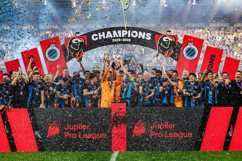 Football. Jupiler Pro League. Club Brugge - KAA Gent. 24.05.2026