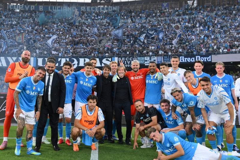 Football. Serie A. Napoli - Udinese. 24.05.2026