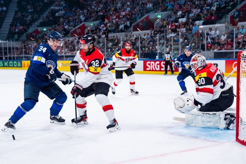 Ice Hockey. IIHF Ice Hockey World Championship. Finland - Austria. 24.05.2026