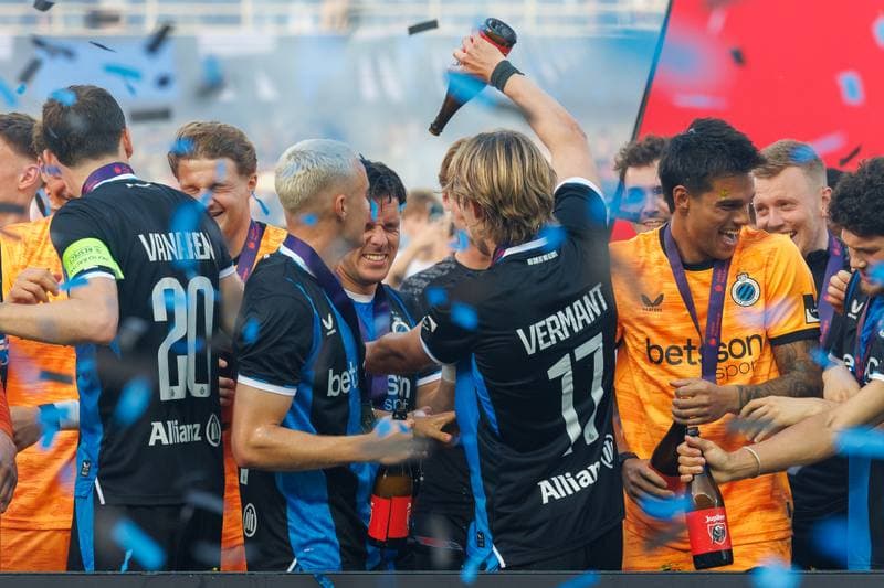 Football. Jupiler Pro League. Club Brugge - KAA Gent. 24.05.2026