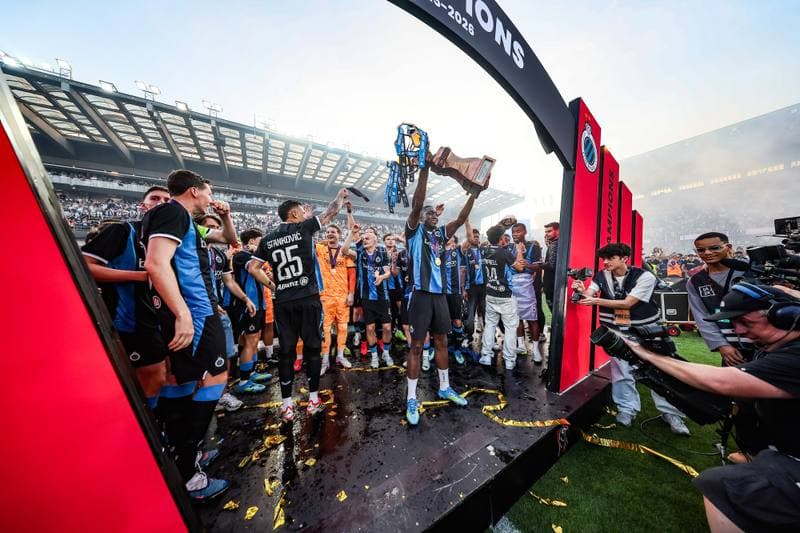 Football. Jupiler Pro League. Club Brugge - KAA Gent. 24.05.2026