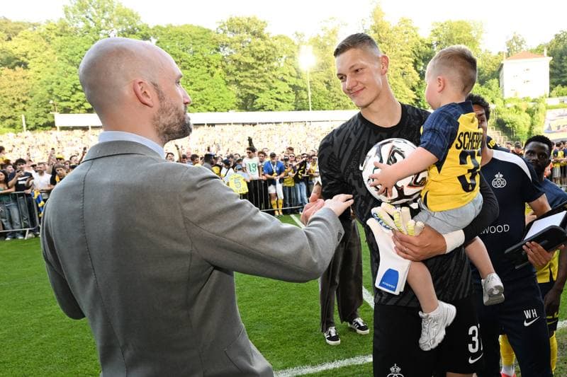 Football. Jupiler Pro League. Royale Union Saint-Gilloise - RSC Anderlecht. 24.05.2026