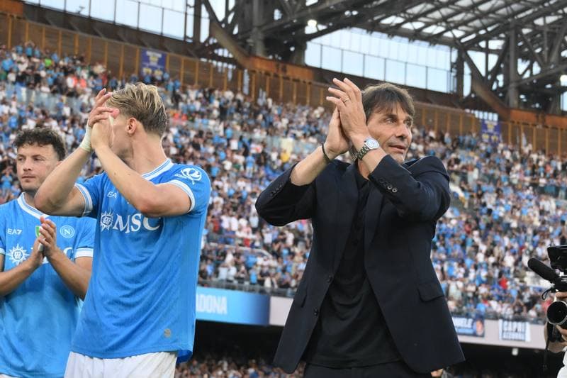 Football. Serie A. Napoli - Udinese. 24.05.2026