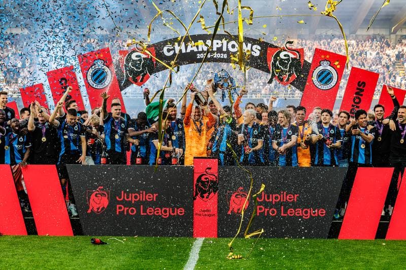 Football. Jupiler Pro League. Club Brugge - KAA Gent. 24.05.2026