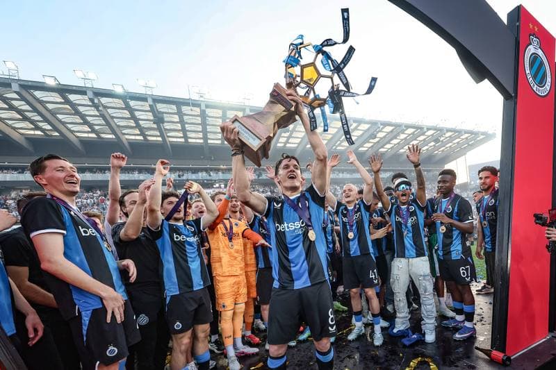 Football. Jupiler Pro League. Club Brugge - KAA Gent. 24.05.2026