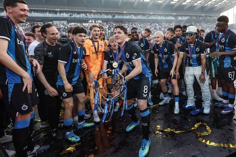 Football. Jupiler Pro League. Club Brugge - KAA Gent. 24.05.2026