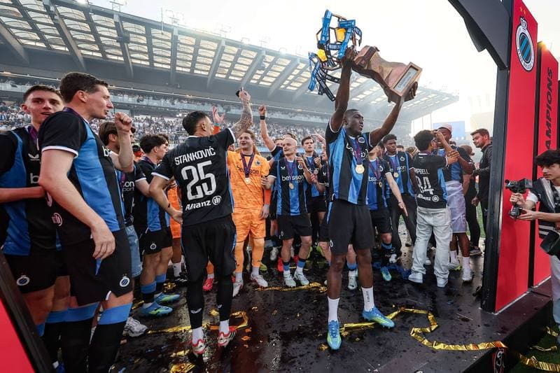 Football. Jupiler Pro League. Club Brugge - KAA Gent. 24.05.2026