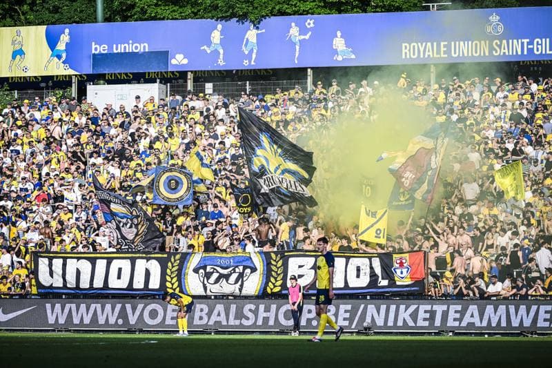 Football. Jupiler Pro League. Royale Union Saint-Gilloise - RSC Anderlecht. 24.05.2026