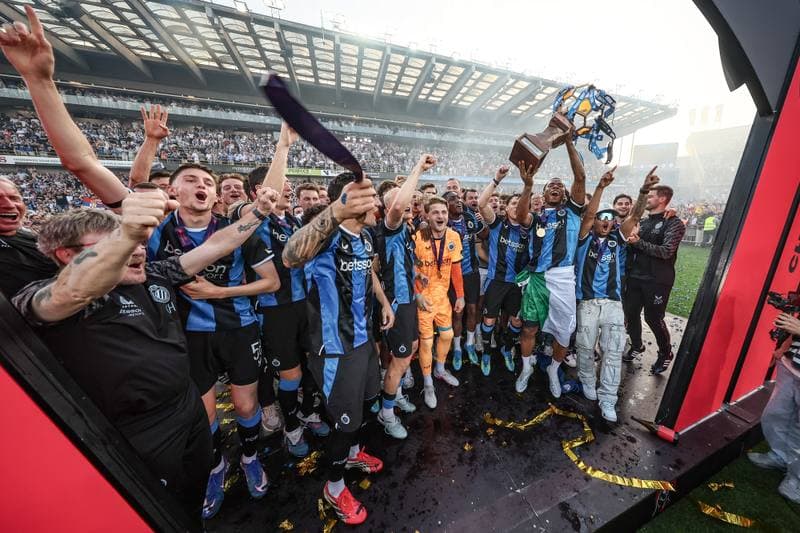 Football. Jupiler Pro League. Club Brugge - KAA Gent. 24.05.2026