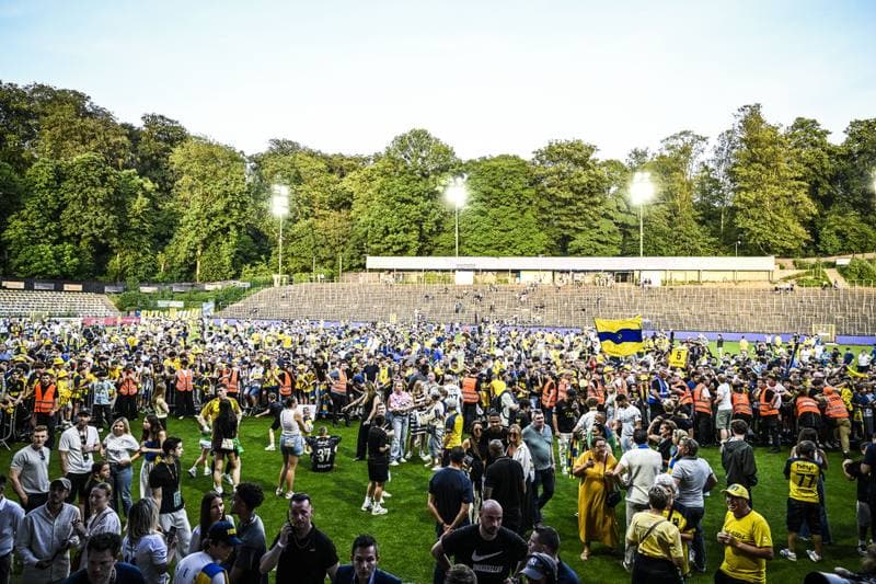 Football. Jupiler Pro League. Royale Union Saint-Gilloise - RSC Anderlecht. 24.05.2026