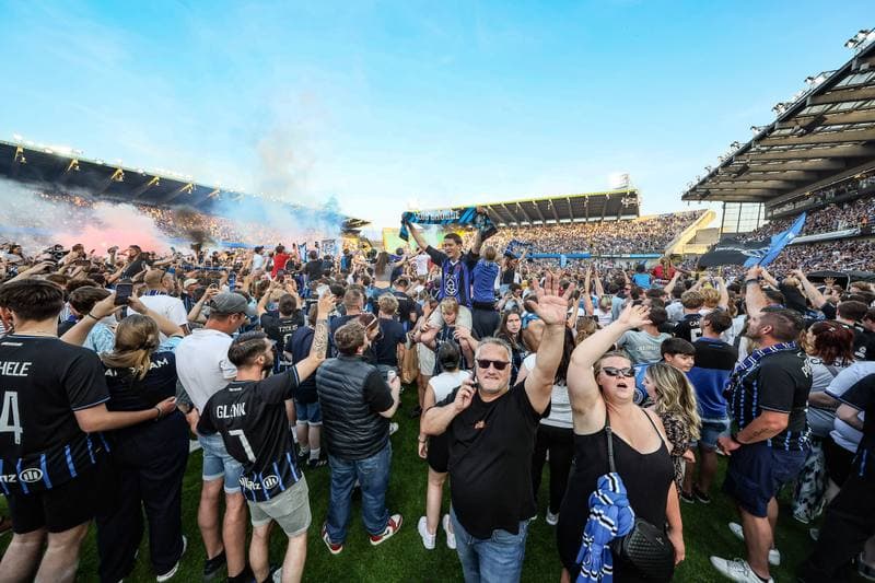 Football. Jupiler Pro League. Club Brugge - KAA Gent. 24.05.2026