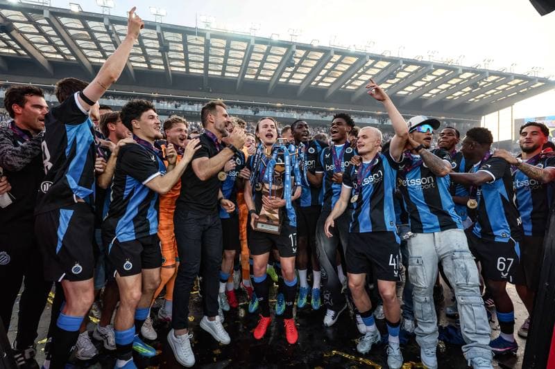 Football. Jupiler Pro League. Club Brugge - KAA Gent. 24.05.2026